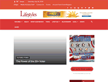 Tablet Screenshot of lifestylesafter50.com